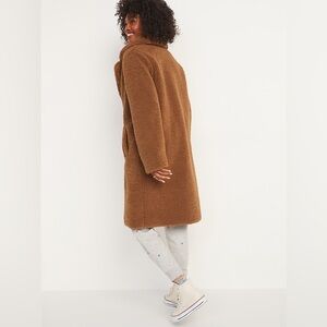 Old Navy Oversized Sherpa Teddy Bear Coat